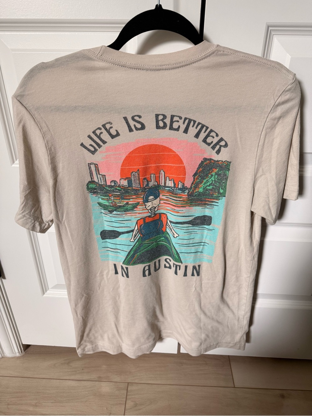 Life Is Better In Austin Graphic Tee - Cream